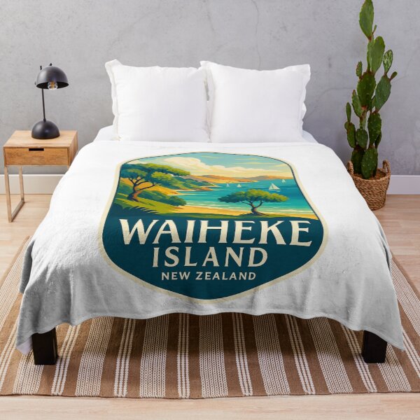 Item preview, Coastal Trails of Waiheke Island, Auckland New Zealand designed and sold by Aryabek.