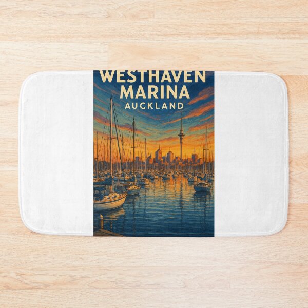 Item preview,  Westhaven Marina at Sunset, Auckland designed and sold by Aryabek.
