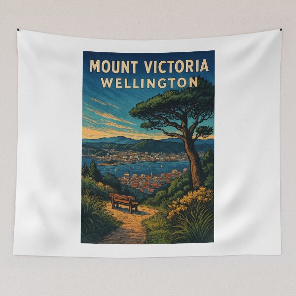 Item preview, Mount Victoria Lookout, Wellington designed and sold by Aryabek.