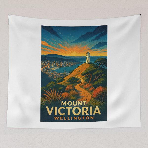 Item preview, Mount Victoria Sunset Trail, Wellington designed and sold by Aryabek.