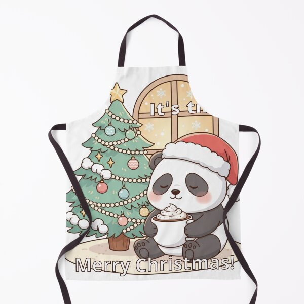Item preview, It's Time Merry Christmas Panda designed and sold by TheSimpleTee007.