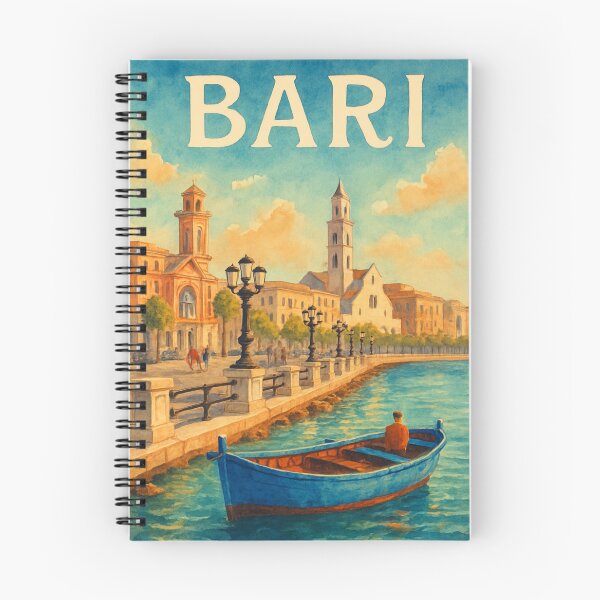Item preview,  Historic Bari Waterfront and Old Town with Adriatic Sea and Basilica Views, Apulia, Italy designed and sold by Aryabek.