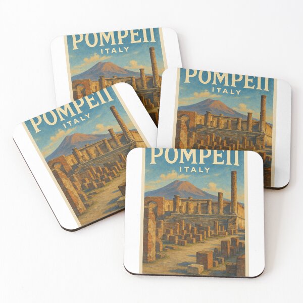 Item preview, Pompeii Archaeological Ruins with Mount Vesuvius in Background, Campania, Italy designed and sold by Aryabek.
