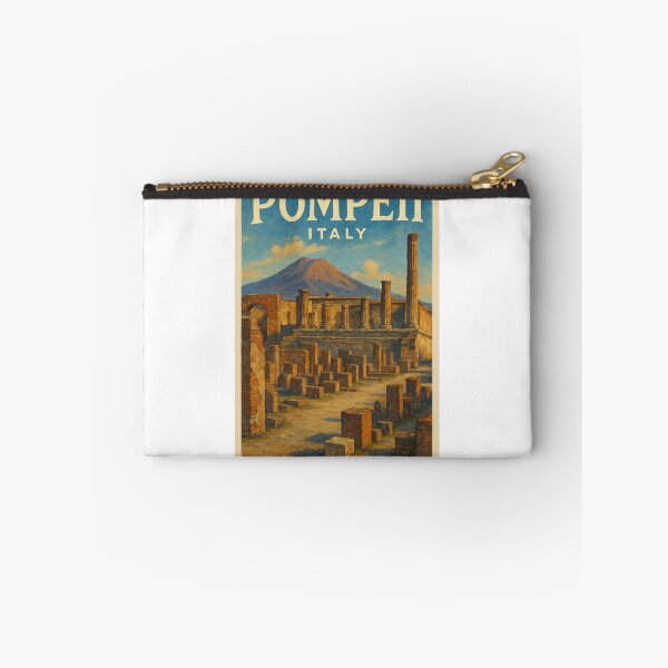 Item preview, Pompeii Archaeological Ruins with Mount Vesuvius in Background, Campania, Italy designed and sold by Aryabek.
