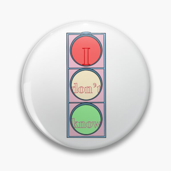 Item preview, Traffic Lights - I Don´t Know designed and sold by pinkcanva.