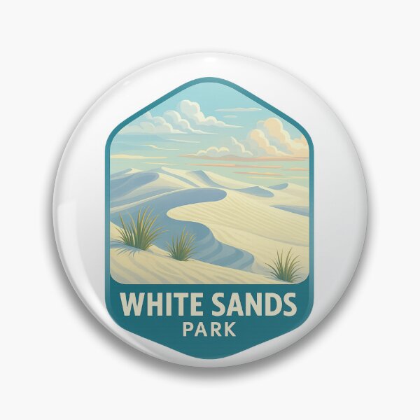 Item preview, White Sands National Park Dune Landscape with Desert Grasses and Blue Sky, New Mexico, USA designed and sold by Aryabek.