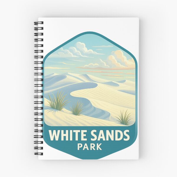 Item preview, White Sands National Park Dune Landscape with Desert Grasses and Blue Sky, New Mexico, USA designed and sold by Aryabek.