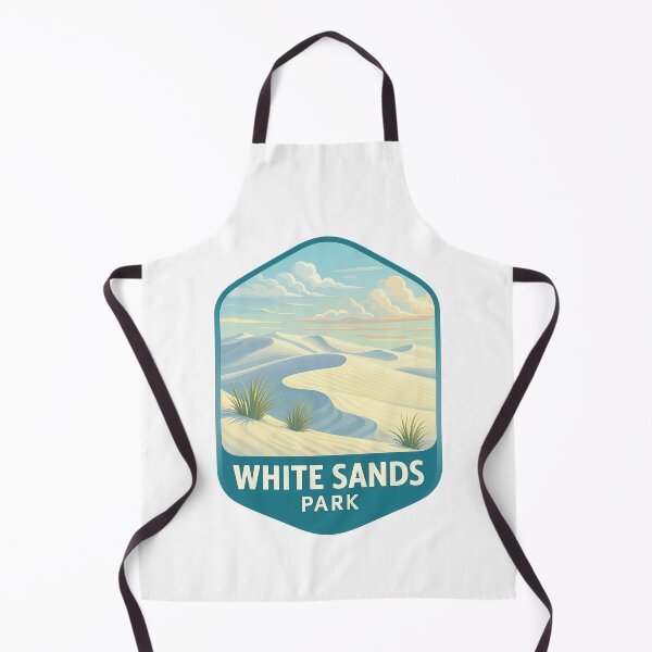 Item preview, White Sands National Park Dune Landscape with Desert Grasses and Blue Sky, New Mexico, USA designed and sold by Aryabek.