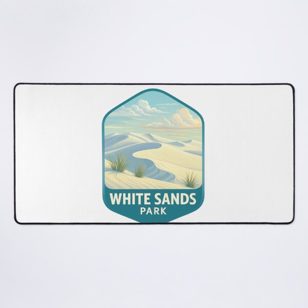 Item preview, White Sands National Park Dune Landscape with Desert Grasses and Blue Sky, New Mexico, USA designed and sold by Aryabek.