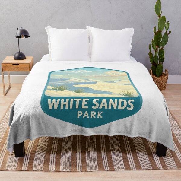 Item preview, White Sands National Park Dune Landscape with Desert Grasses and Blue Sky, New Mexico, USA designed and sold by Aryabek.