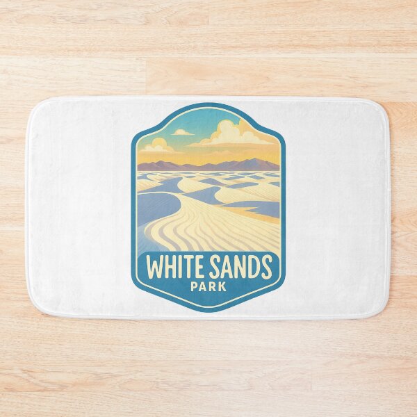 Item preview,  Sunset Dunes at White Sands National Park with Mountain Backdrop, New Mexico, USA designed and sold by Aryabek.