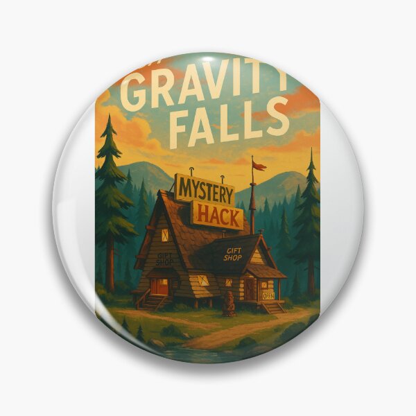 Item preview,  Mystery Shack Tourist Attraction in Gravity Falls Pine Forests, Oregon Woods designed and sold by Aryabek.