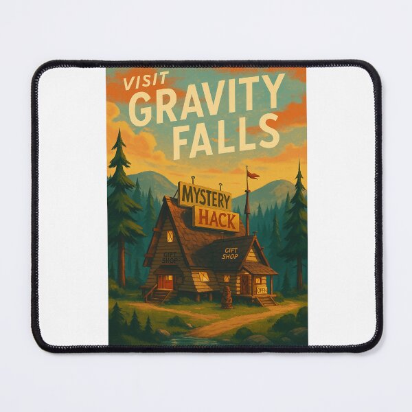 Item preview, Mystery Shack Tourist Attraction in Gravity Falls Pine Forests, Oregon Woods designed and sold by Aryabek.
