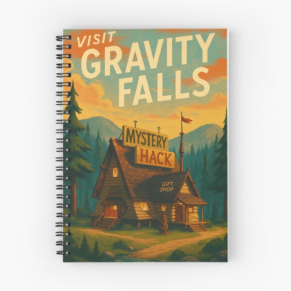 Item preview,  Mystery Shack Tourist Attraction in Gravity Falls Pine Forests, Oregon Woods designed and sold by Aryabek.