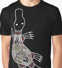 Aboriginal Art - Platypus Graphic T-Shirt