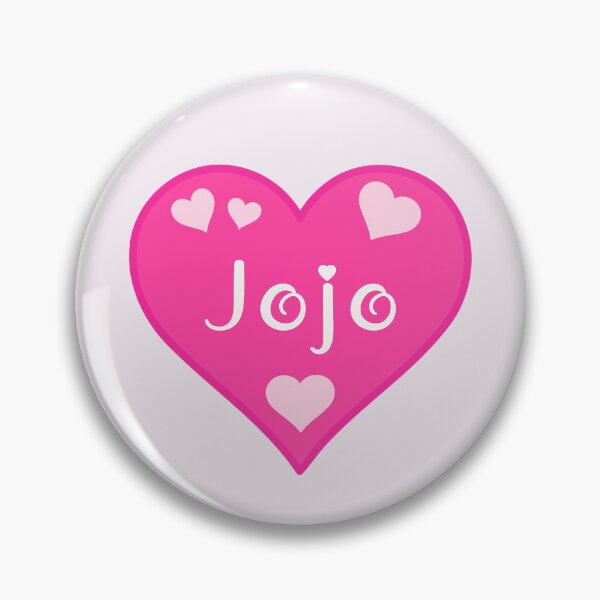 Item preview, Jojo Name Pink Heart  designed and sold by Jeallan Designs.