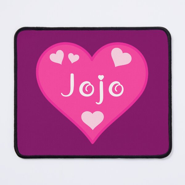 Item preview, Jojo Name Pink Heart  designed and sold by Jeallan Designs.