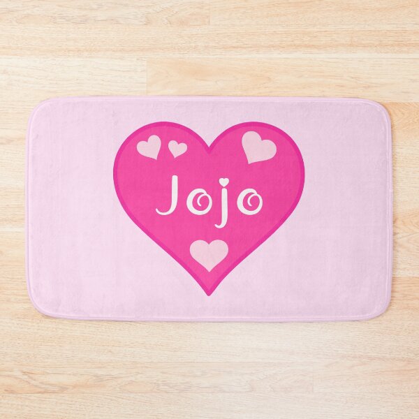 Item preview, Jojo Name Pink Heart  designed and sold by Jeallan Designs.