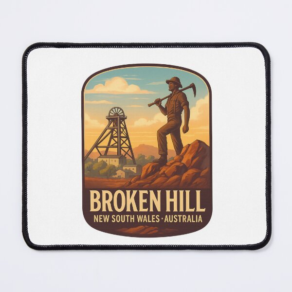 Item preview, Broken Hill Miner Monument and Heritage Shaft, New South Wales, Australia designed and sold by Aryabek.