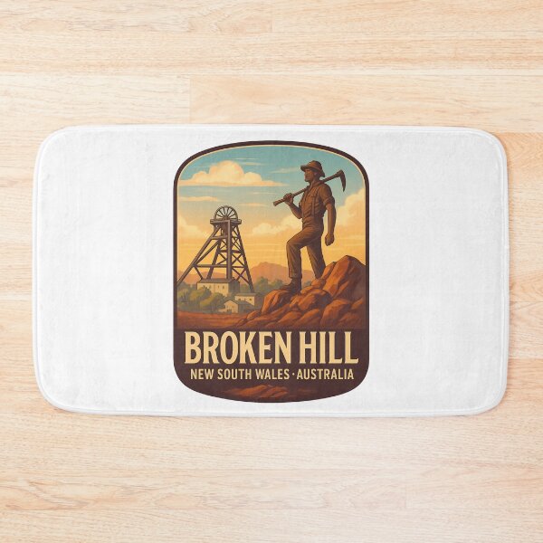 Item preview, Broken Hill Miner Monument and Heritage Shaft, New South Wales, Australia designed and sold by Aryabek.