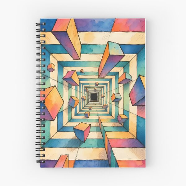 Item preview, Artistic geometric pattern / optical illusion  designed and sold by Nomad-Maynard.
