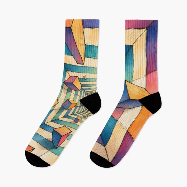 Item preview, Artistic geometric pattern / optical illusion  designed and sold by Nomad-Maynard.