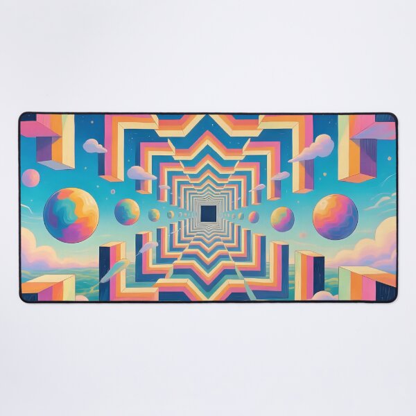 Item preview, Artistic geometric pattern / optical illusion designed and sold by Nomad-Maynard.