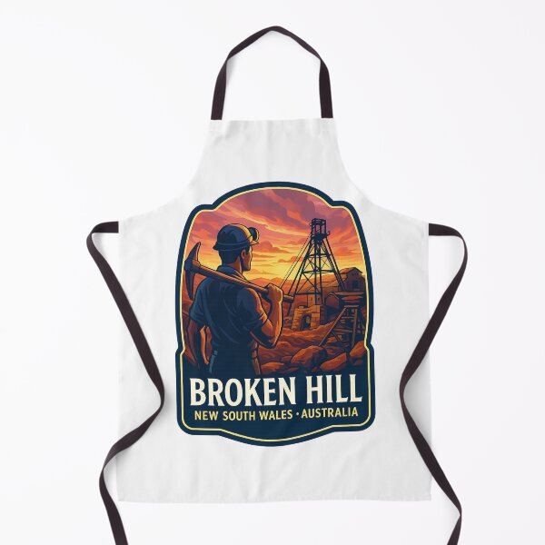 Item preview, Sunset Over Broken Hill Mining Site, New South Wales, Australia designed and sold by Aryabek.