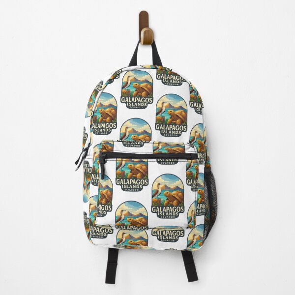 Item preview,  Galápagos Islands Wildlife with Blue-Footed Booby and Giant Tortoise, Ecuador designed and sold by Aryabek.