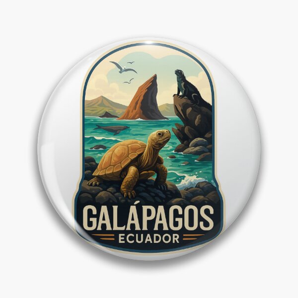 Item preview, Marine Iguana and Tortoise on Coastal Rocks, Galápagos Islands, Ecuador designed and sold by Aryabek.