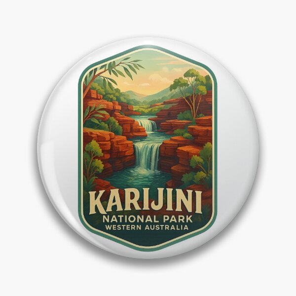 Item preview,  Karijini Gorge and Waterfall, Western Australia designed and sold by Aryabek.