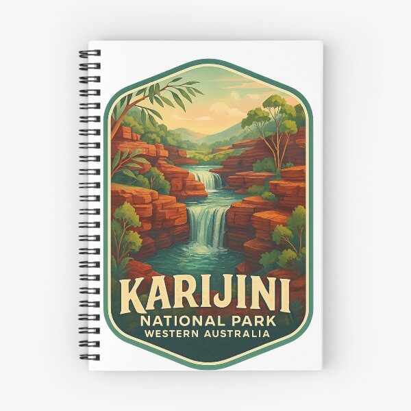 Item preview,  Karijini Gorge and Waterfall, Western Australia designed and sold by Aryabek.