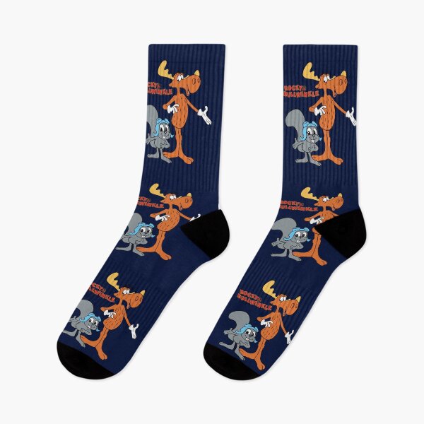 Item preview, Rocky and Bullwinkle - Saturday Morning Cartoon - Classic Cartoon designed and sold by CalroStudiio.