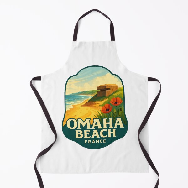 Item preview, Omaha Beach Bunker and Poppies, Normandy, France designed and sold by Aryabek.