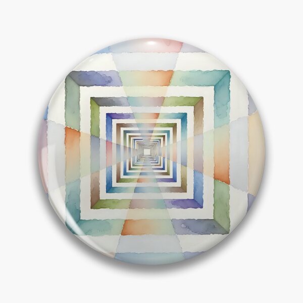 Item preview, Artistic geometric pattern / optical illusion  designed and sold by Nomad-Maynard.