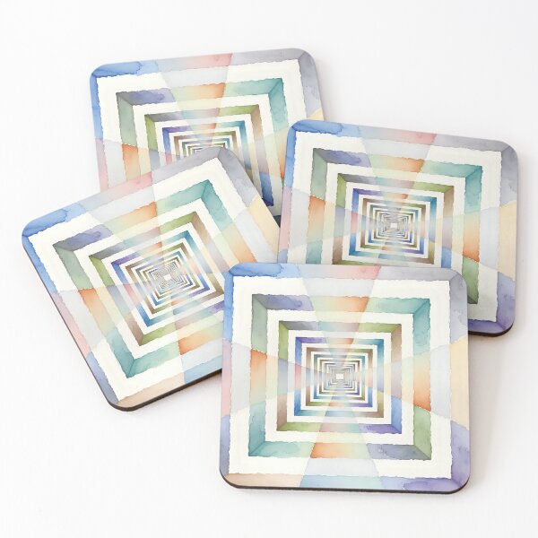 Item preview, Artistic geometric pattern / optical illusion  designed and sold by Nomad-Maynard.
