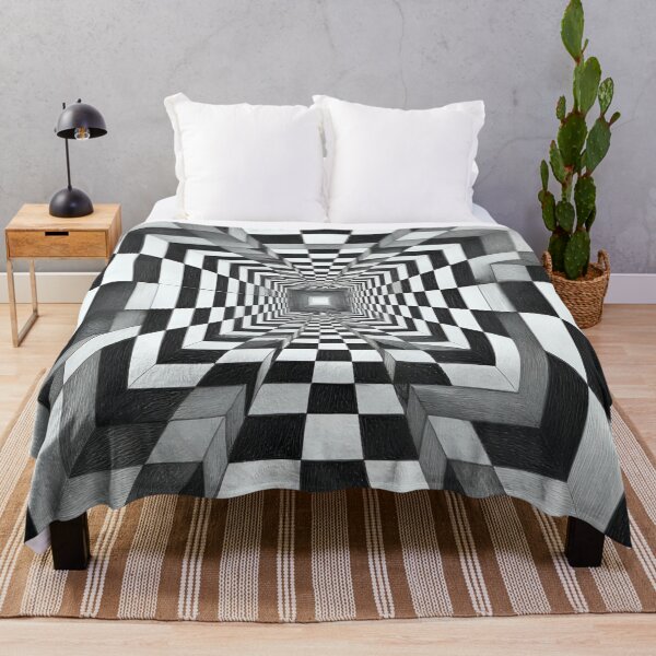 Item preview, Artistic geometric pattern / optical illusion designed and sold by Nomad-Maynard.
