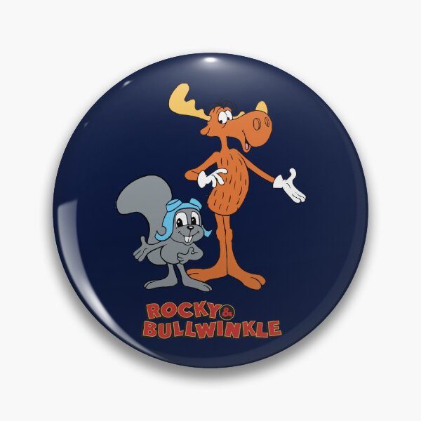 Item preview, Rocky and Bullwinkle - Saturday Morning Cartoon - Classic Cartoon designed and sold by CalroStudiio.