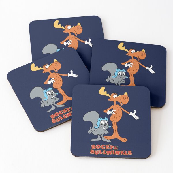 Item preview, Rocky and Bullwinkle - Saturday Morning Cartoon - Classic Cartoon designed and sold by CalroStudiio.