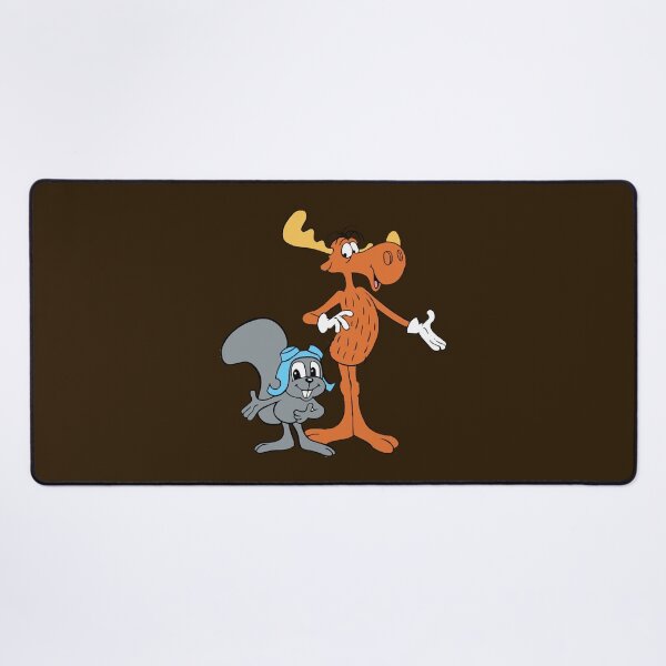 Item preview, Rocky and Bullwinkle - Saturday Morning Cartoon - Classic Cartoon designed and sold by CalroStudiio.