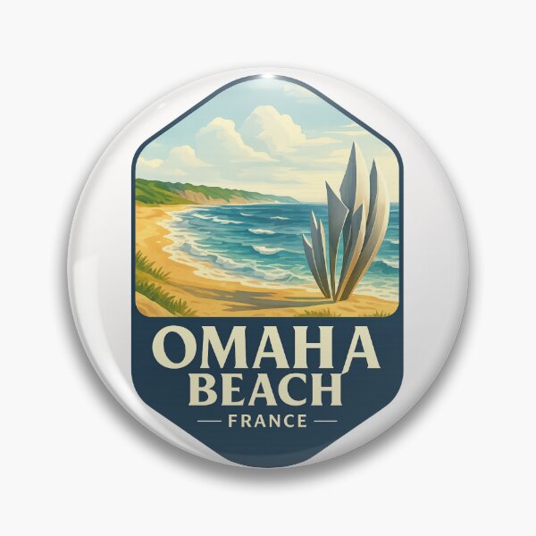Item preview,  Omaha Beach Memorial Sculpture and Coastline, Normandy, France designed and sold by Places On Earth.