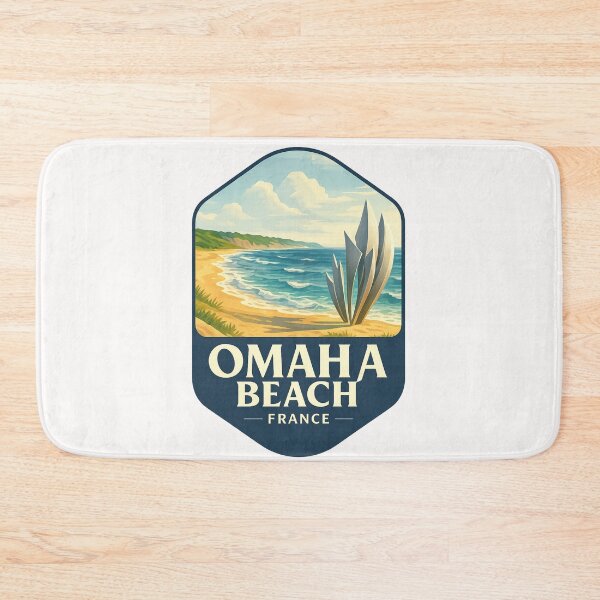 Item preview,  Omaha Beach Memorial Sculpture and Coastline, Normandy, France designed and sold by Places On Earth.