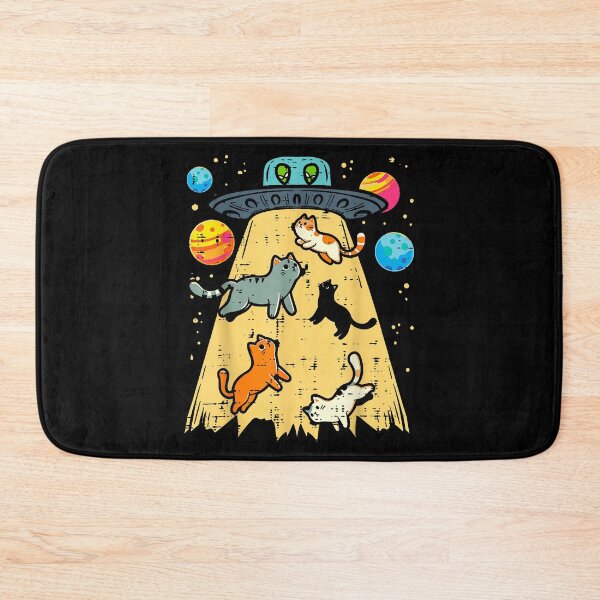 Item preview, Cats Abduction Funny Alien Cat Lover designed and sold by Animal-Replicas.