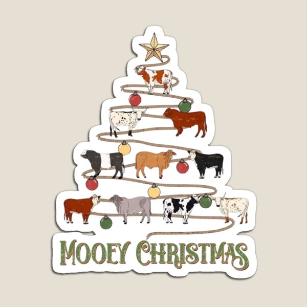 Item preview, Cow Christmas Funny Mooey Holiday designed and sold by Oniyasha.