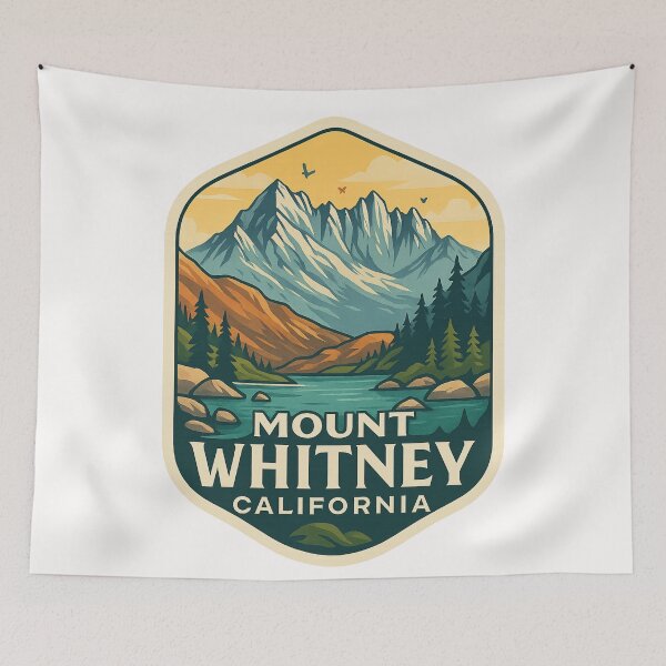 Item preview,  Mount Whitney Sierra Nevada Peaks and Alpine Lake, California designed and sold by Places On Earth.