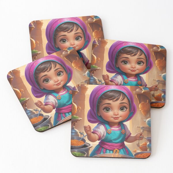 Item preview, Girl cooking in the middle east designed and sold by Sweet Dreams Ambience.