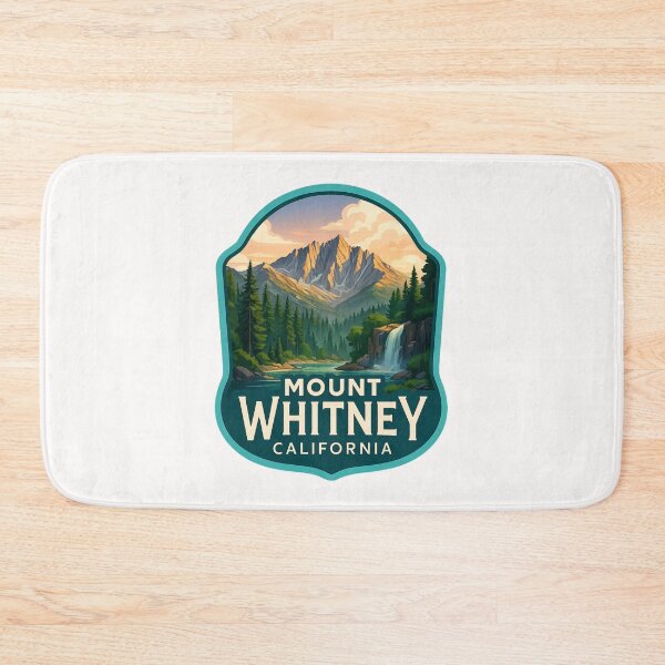 Item preview,  Mount Whitney Wilderness and Forest Waterfalls, Sierra Nevada, California designed and sold by Places On Earth.