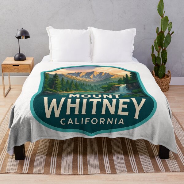 Item preview,  Mount Whitney Wilderness and Forest Waterfalls, Sierra Nevada, California designed and sold by Places On Earth.