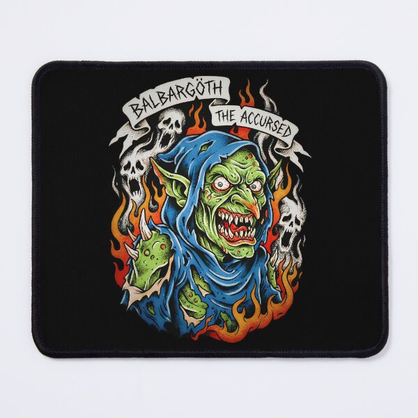 Item preview, Balbargöth The Accursed - 80s Horror Comic Style designed and sold by CoffinsArt.