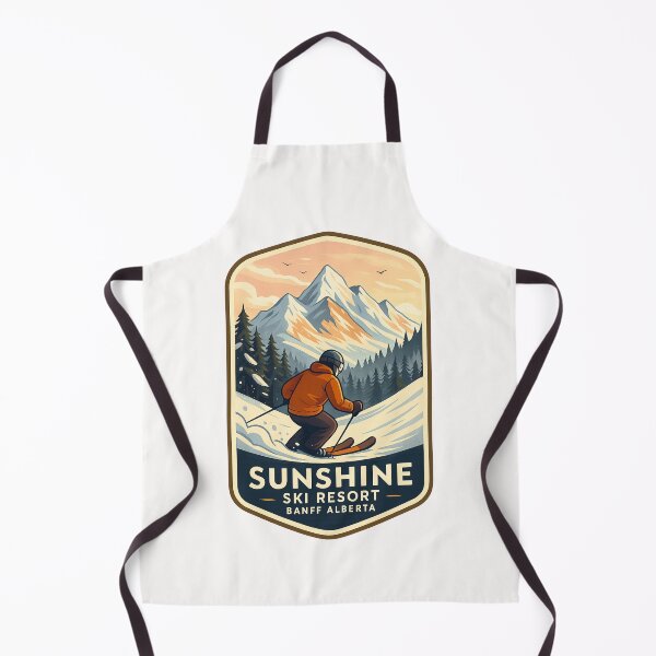Item preview, Sunshine Ski Resort Winter Slopes and Canadian Rockies, Banff, Alberta designed and sold by Places On Earth.